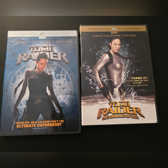 Gently Used Tomb Raider Special Collector's Edition DVDs - Picture 1 of 8